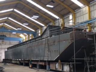 Design & Build Supervision - Bespoke Cellular Hold Container Barges